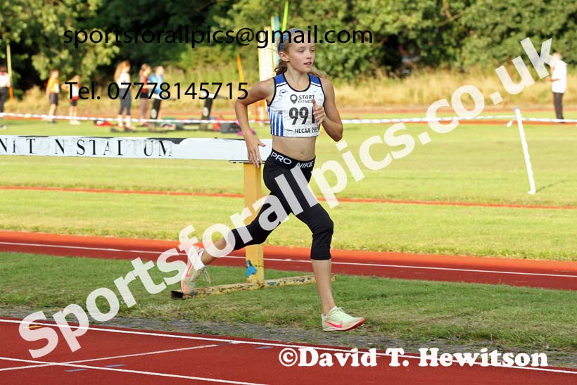800 metres, 2021 North East Grand Prix 6, Monkton, Wednesday, August 4th. Photo: David T. Hewitson/Sports for All Pics